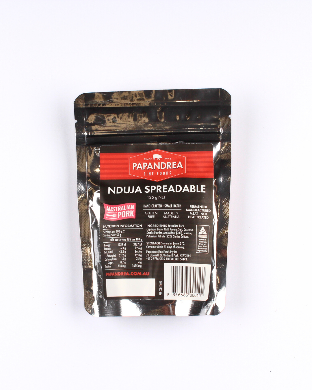 Nduja Calabrese - Stand Up Pouch