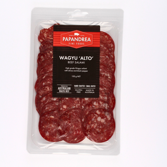 Wagyu 'Alto' Salami - Sliced 100g