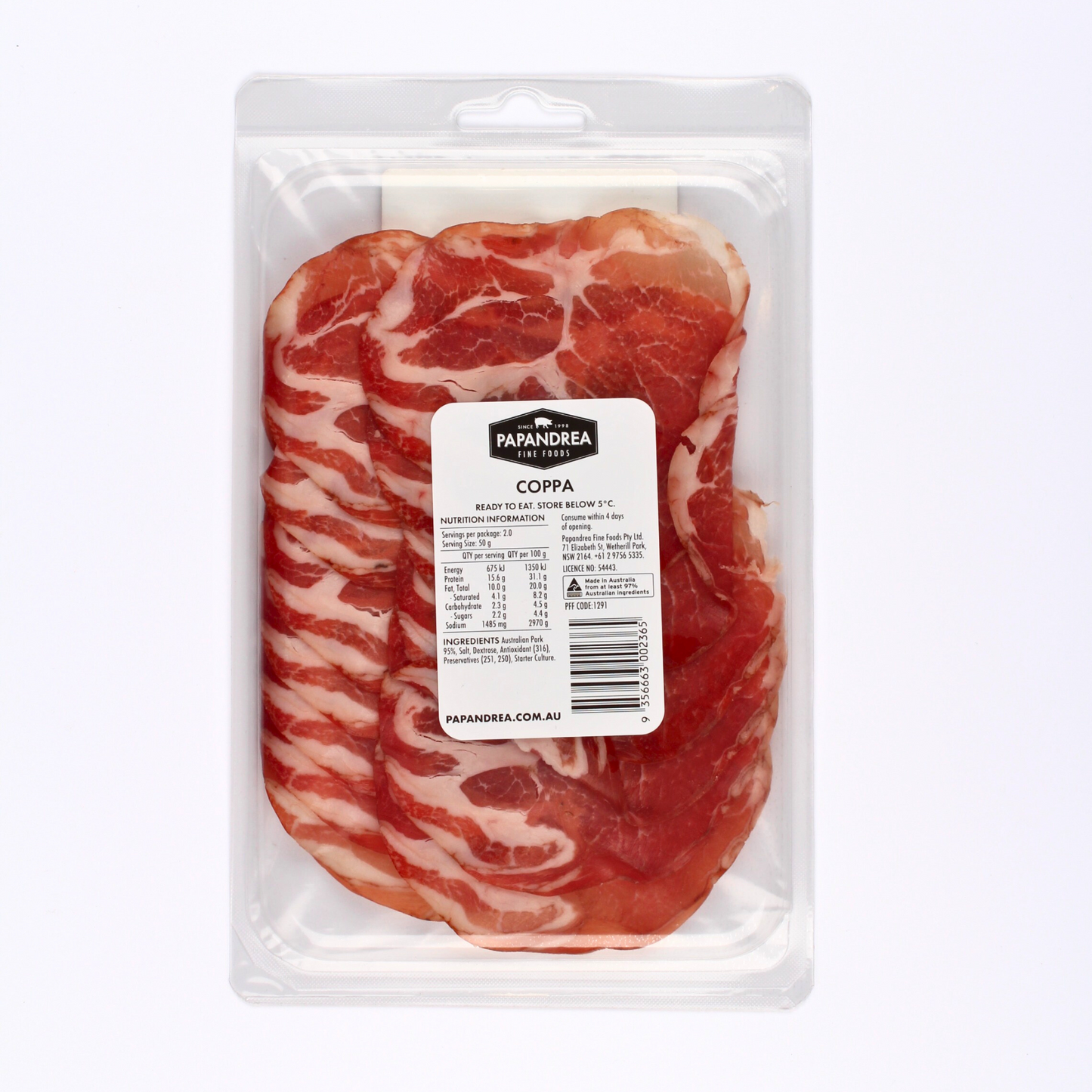 Coppa - Sliced 100g