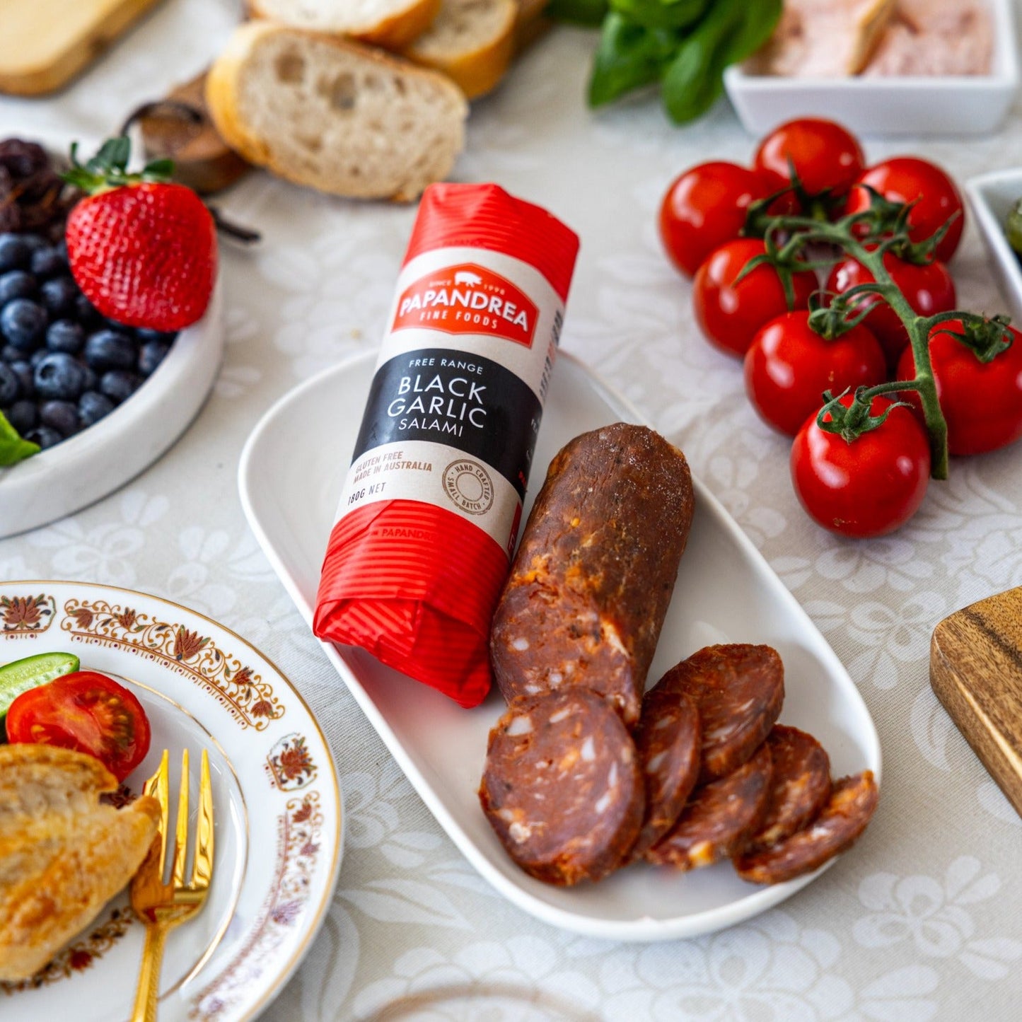 Black Garlic - Salame Piccolo