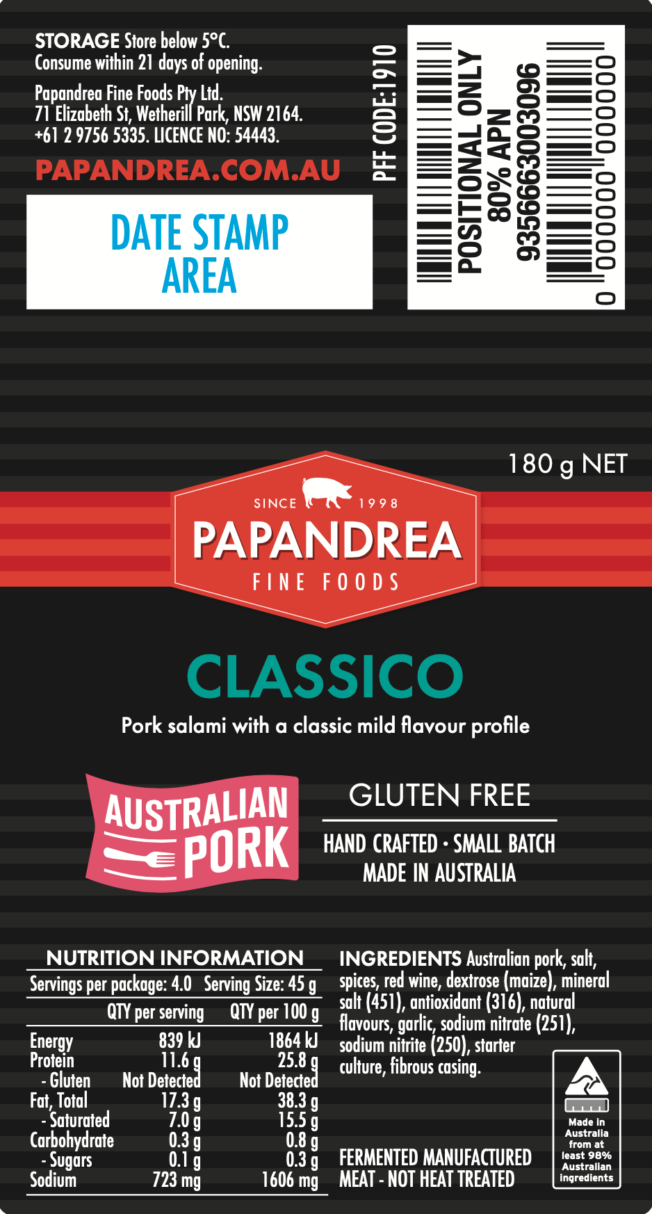 Classico Salami