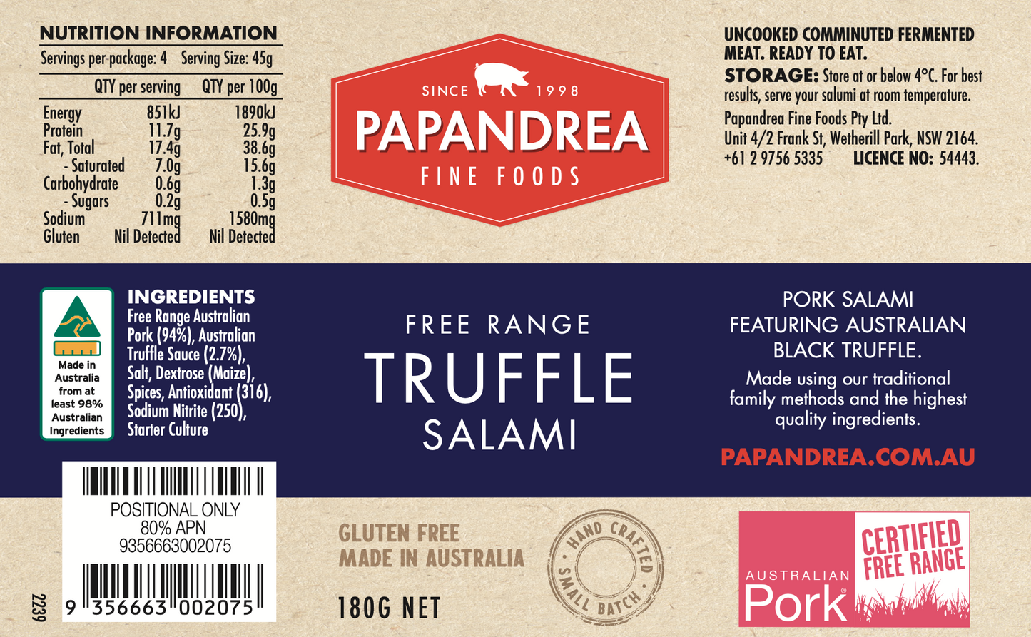 Truffle - Salame Piccolo