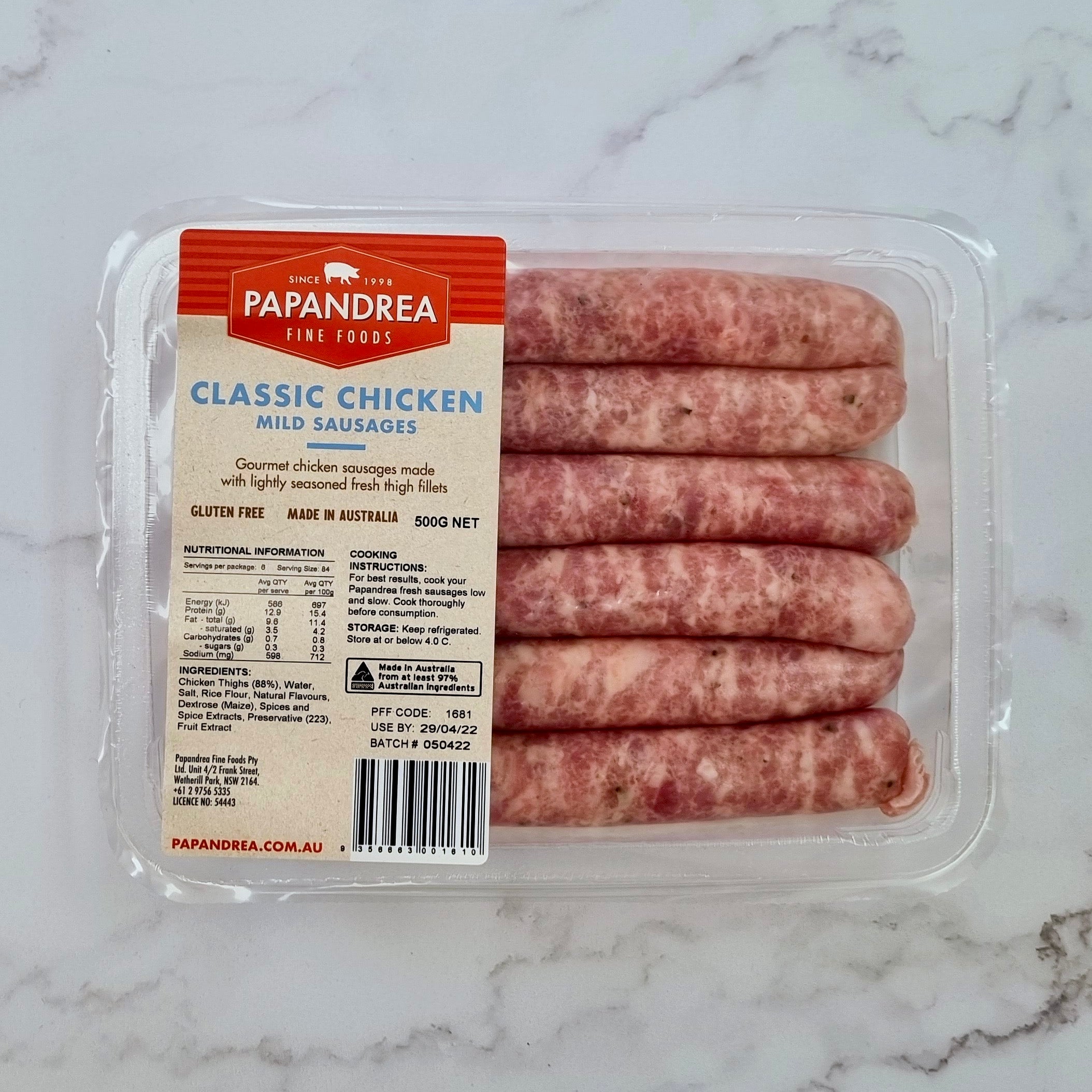 Classic Chicken - Mild Sausages
