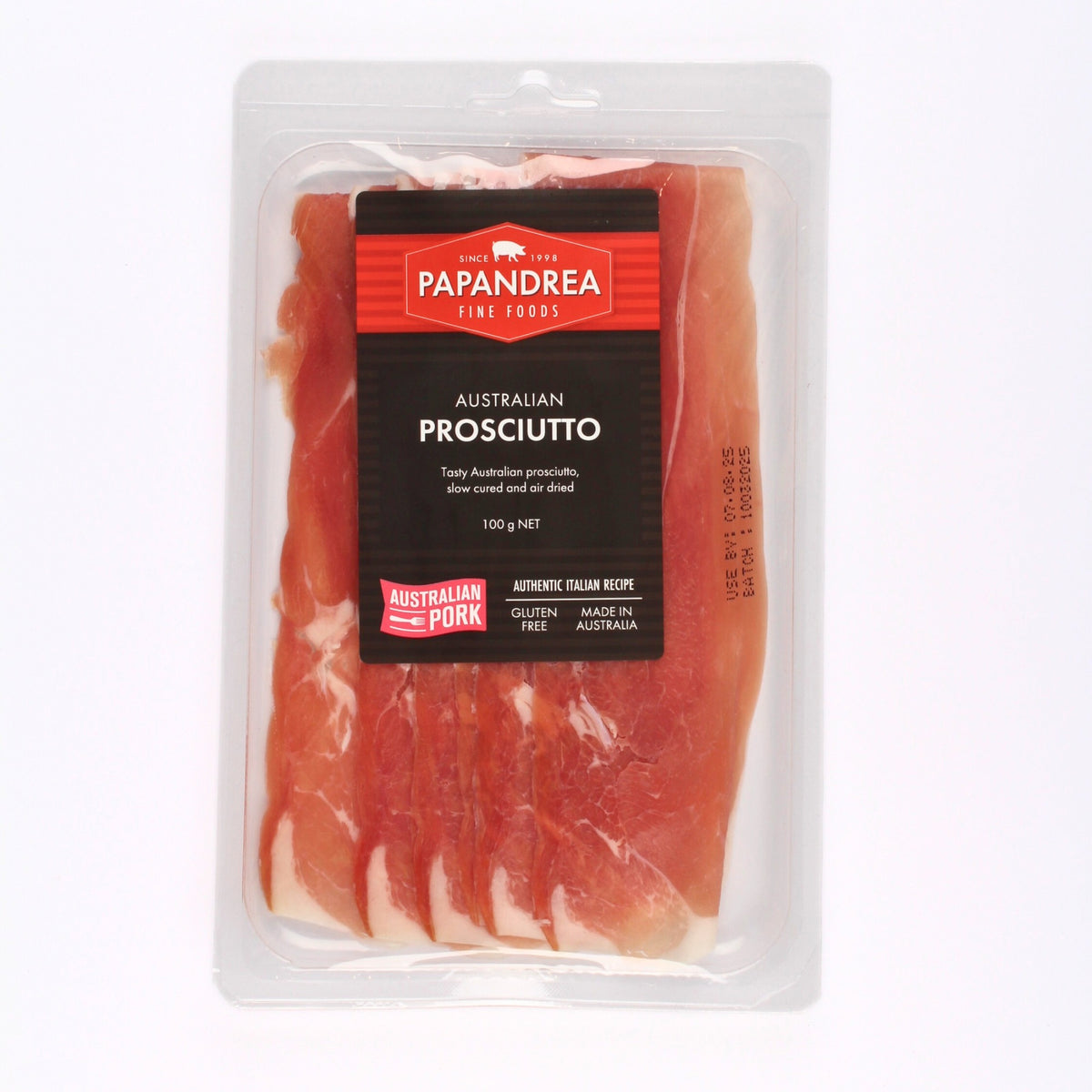Prosciutto - Sliced 100g