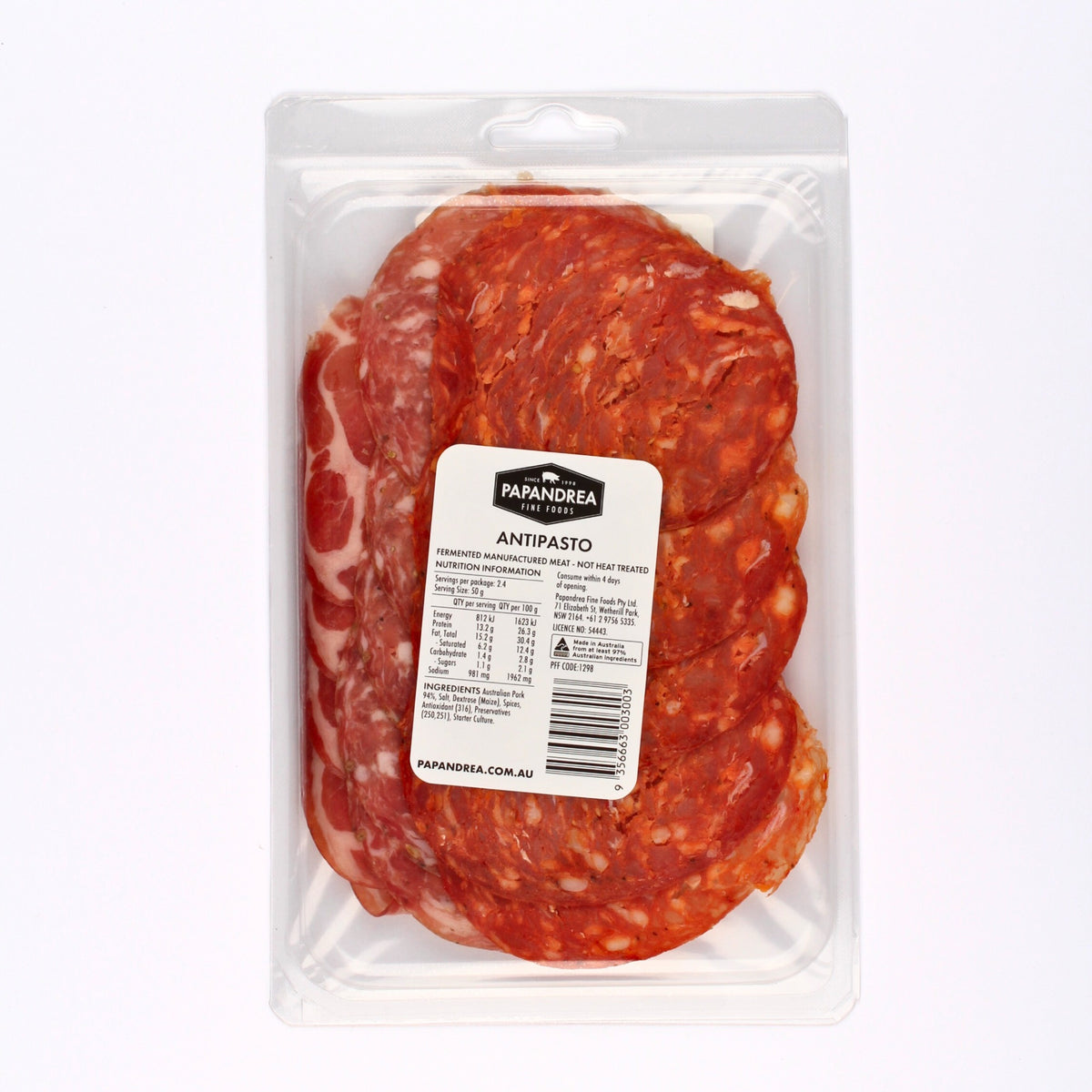 Antipasto Pack - Sliced 120g