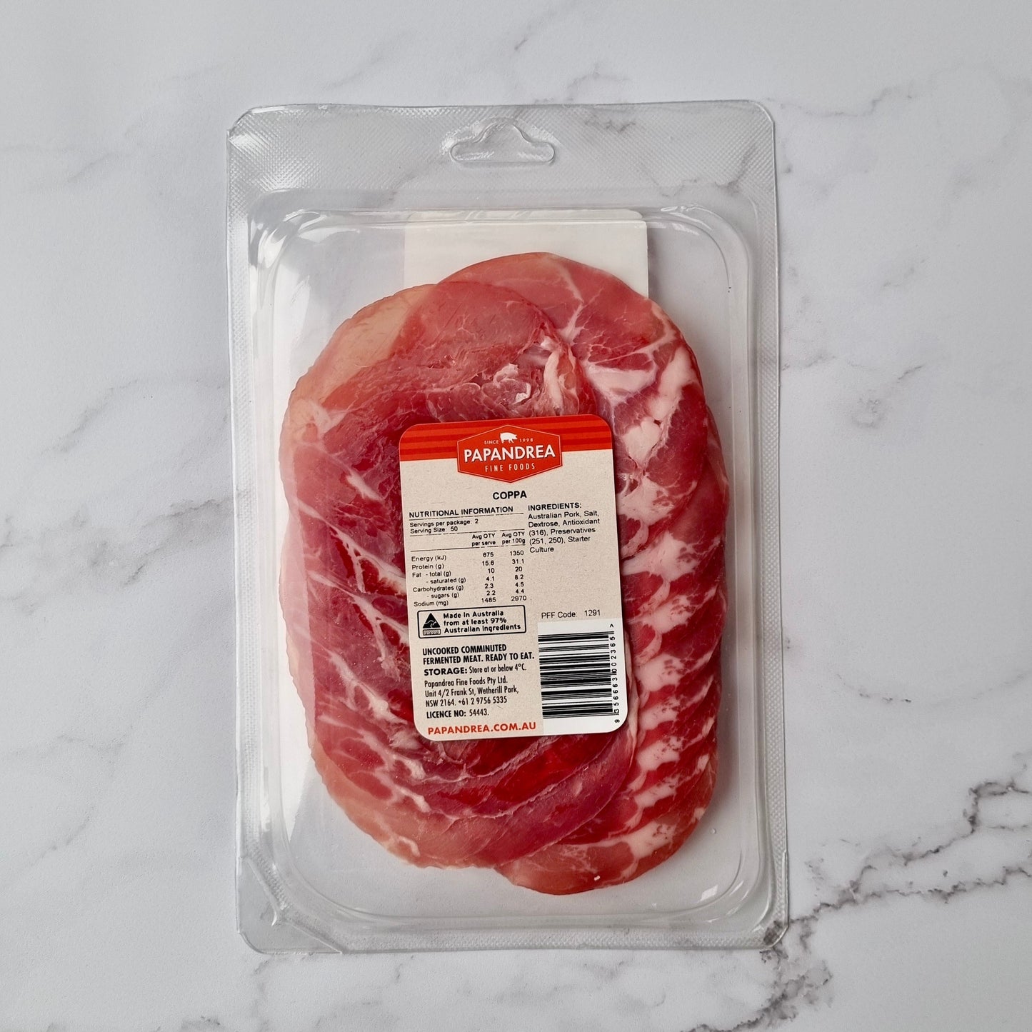 Coppa - Sliced 100g