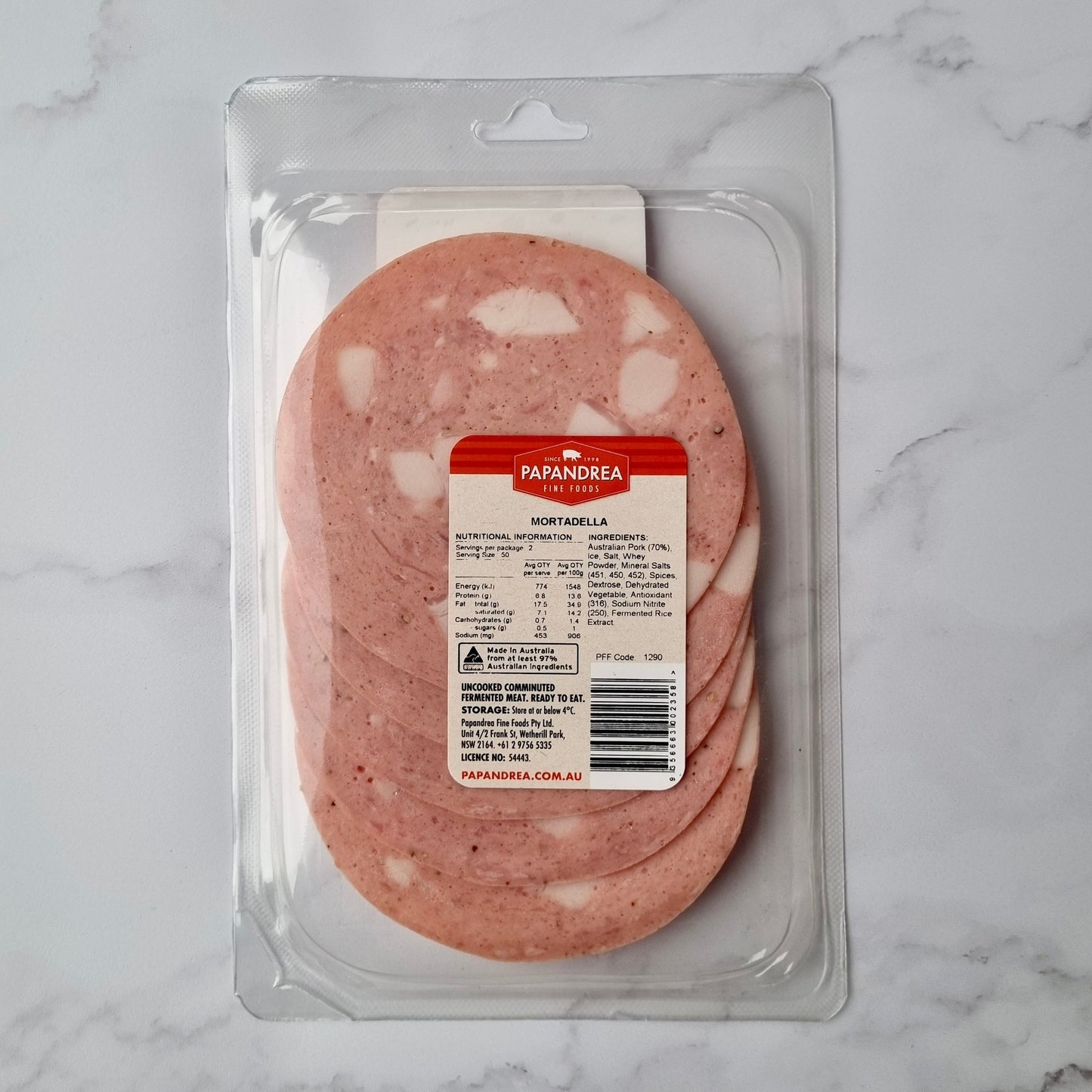 Mortadella - Sliced 100g